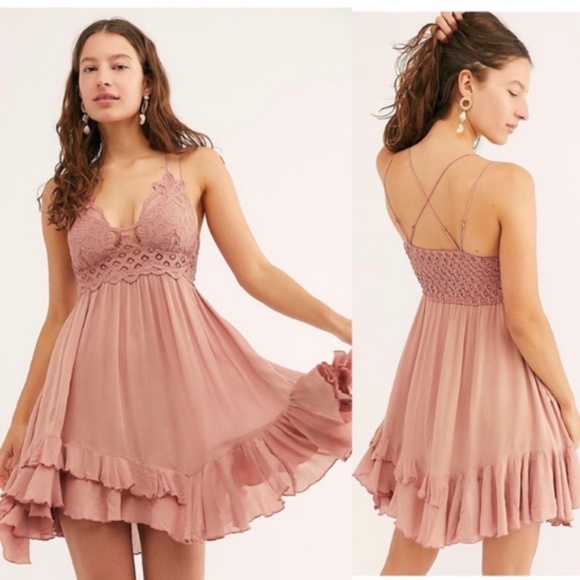 Free People Dresses & Skirts - NWT FREE PEOPLE One Adella Dress Rose S